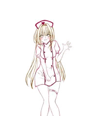 【ラフ】我慢中のヤミ