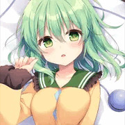 （おにーさん…顔が赤い…？）