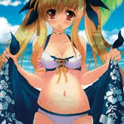 海 x 夏 x フェイトちゃん