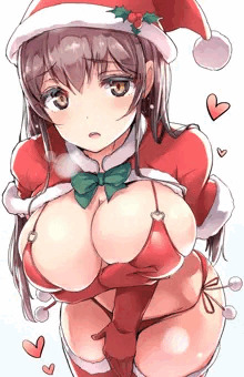 プレゼントくれくれサンタちゃん