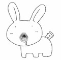 しりあなウサギさん