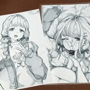夜の落書き！藤田ことね、押し倒し顔射！