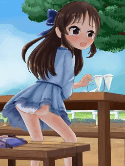 [うんち]Skeb依頼絵：ありすちゃんおもらし