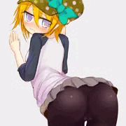 おしりとスパッツ