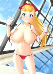 例のプールでIV撮影