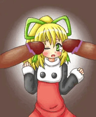 ロールちゃんに擦り付け