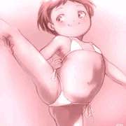 サンディ落描き