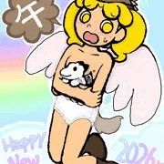 あけおめこ午年ぽえ