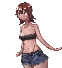 ホットパンツ女子
