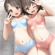 ちえみり☆下着でスナップショット