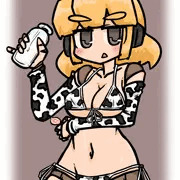 ロマンさん牛柄ビキニ