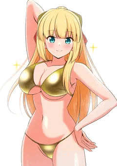 金ビキニ澄姫差分