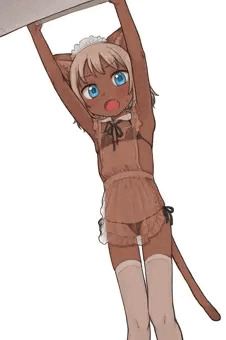 褐色ねこ女児MBメイド