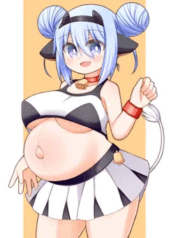 牛チア妊婦
