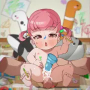 [Live2D動画] いたずら赤ちゃんにおしおきアナルセックス
