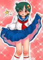 「昭和OVAショート漫画集」表紙用デルパワーX愛美ちゃんカット