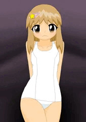 白スク少女