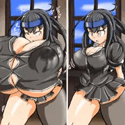初霜ちゃん洗脳膨乳