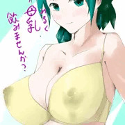 服越し母乳だレベッカちゃん