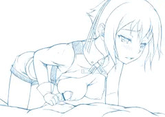 エロ落書きゼシカ06