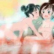 温泉・百合