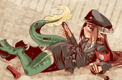 軍服えっち！