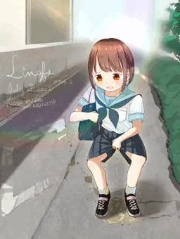 路上で漏らしたJC