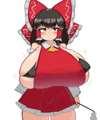 巨大巫女現る