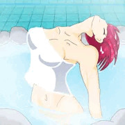 入浴中のパゴス