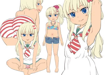 グレカーレちゃん練習らくがき