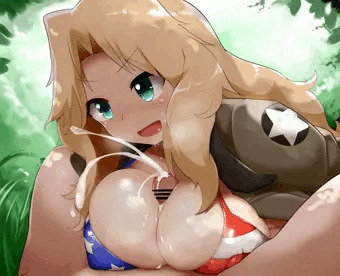 おケイさん　水着パイズリ