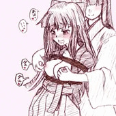 神風ちゃんとたわむれる