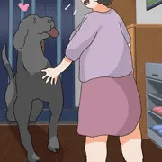 クロと仲良し