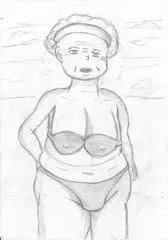 ビキニのおばあちゃん