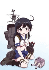 潮さん大破！