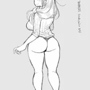 X朝練習絵まとめ#91〜#100