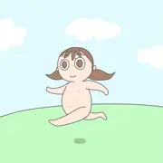 女の子　GIF動画