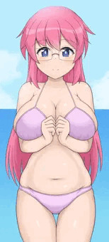 ビキニ眼鏡