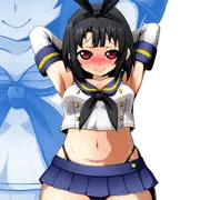 高雄さんに無茶な格好させてみた