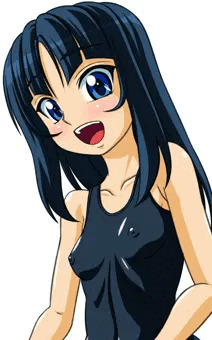 みゆきちゃん。スク水
