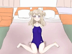 月川ちりちゃんとラブホに行ってスク水エッチしたい