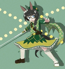 勝負服のロブロイ
