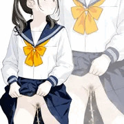 たくし上げ＋放尿＋ナプキン