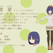 アニメのHPのキャラ紹介風