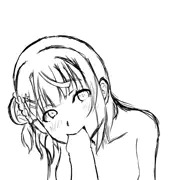 歩夢ちゃんラフ