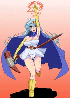 けんじゃ　は　メラゾーマ　をとなえた！ ▼