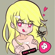 ＥＲＯ☆ＰＯＰステッカーデザイン　ご機嫌ちゃん