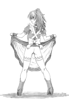 お尻メイド