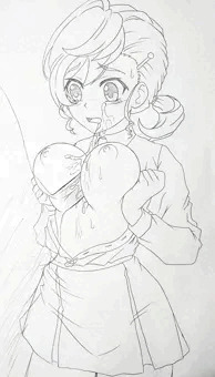 鬼太郎と共に一生懸命 妖怪と戦うまなちゃん。