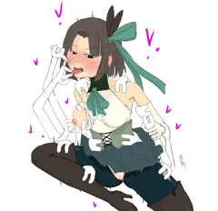 ずはちゃん強制べろつかみ